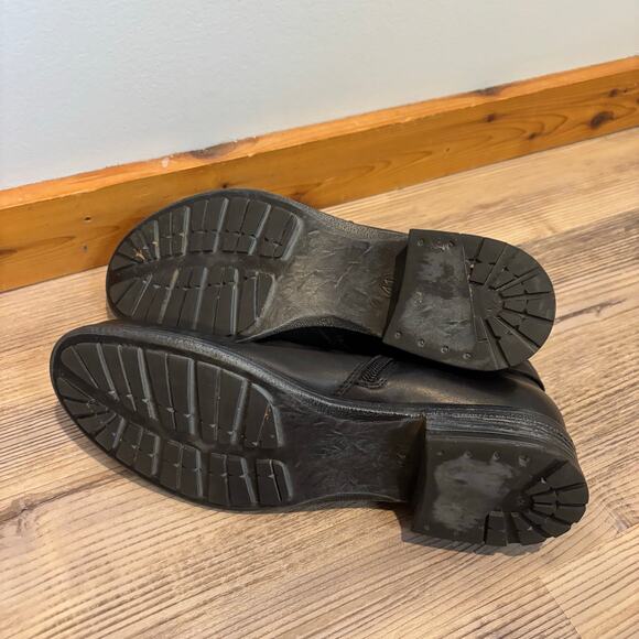 Avellini Black Leather Bootie - size 41 (US 10) - Picture 8 of 9